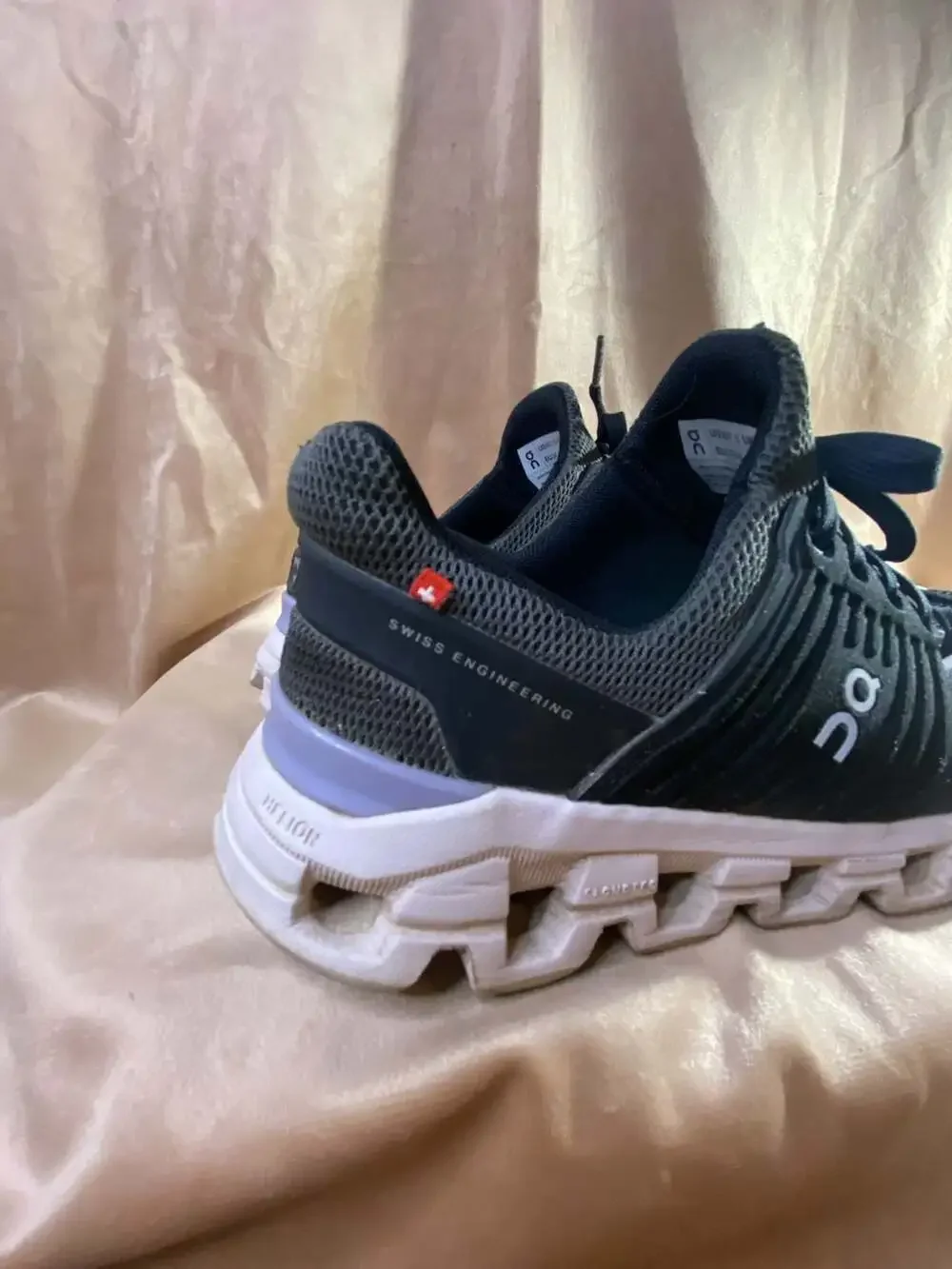 On Running Cloudswift Magnet/Lavender Women's Running Shoes: 7.5